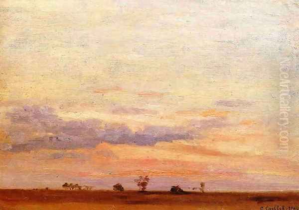 The Briard Plain Oil Painting by Gustave Caillebotte