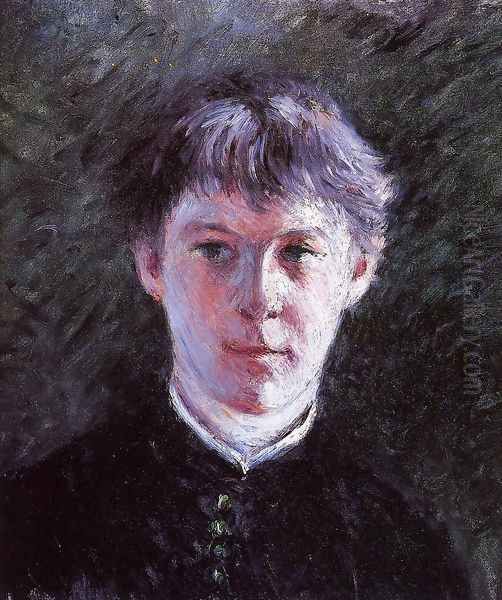 Portrait Of A Schoolboy Oil Painting by Gustave Caillebotte