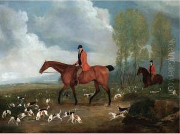 Various Properties
 

 
 
 

 
 Richard Davis, Huntsman To George Iii's Harriers With Hounds Drawing Cover Oil Painting by Richard Barrett Davis