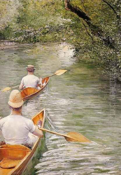 Perissoires Oil Painting by Gustave Caillebotte