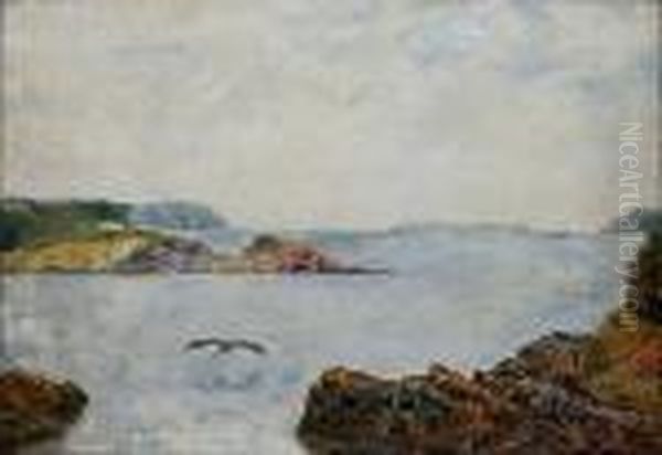 The Menai Straits Oil Painting by William Davis