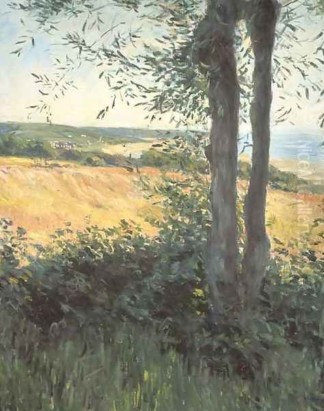 Bord de mer, Normandie Oil Painting by Gustave Caillebotte