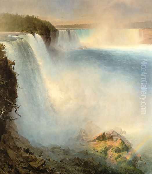 Niagara Falls, 1867 Oil Painting by Frederic Edwin Church