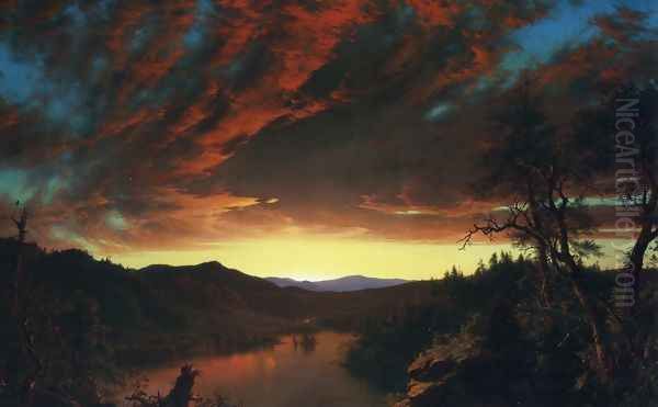 The Magdalena River Equador Oil Painting by Frederic Edwin Church