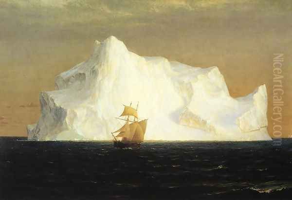 The Iceberg Oil Painting by Frederic Edwin Church