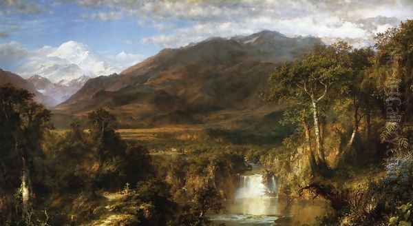 The Heart of the Andes 1859 Oil Painting by Frederic Edwin Church