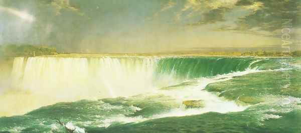 Niagara Falls 1857 Oil Painting by Frederic Edwin Church