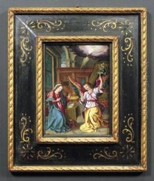 Annunciazione Oil Painting by Cornelis de Baellieur