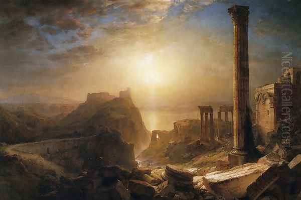 Syria by the Sea Oil Painting by Frederic Edwin Church