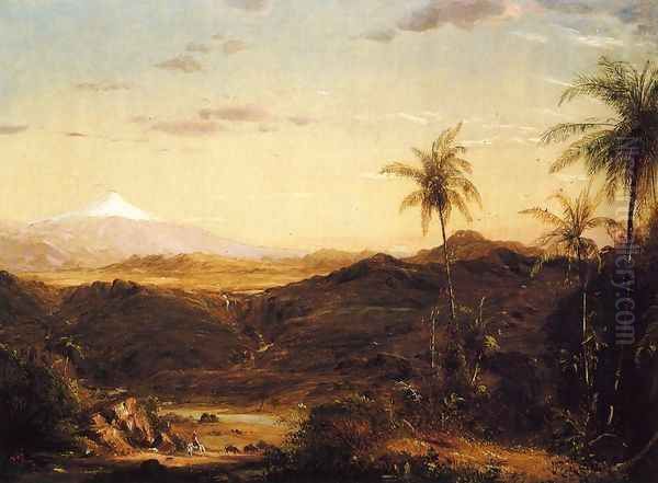 Cotopaxi, 1855 Oil Painting by Frederic Edwin Church