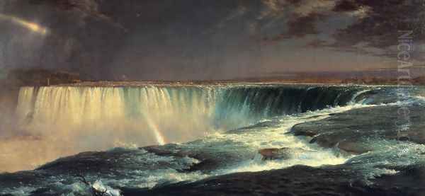 Niagara Falls Oil Painting by Frederic Edwin Church