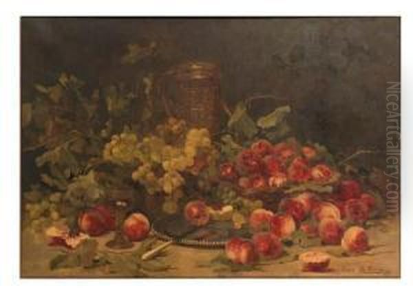 Nature Morte Oil Painting by Marie De Bievre