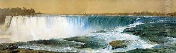 Horseshoe Falls Oil Painting by Frederic Edwin Church