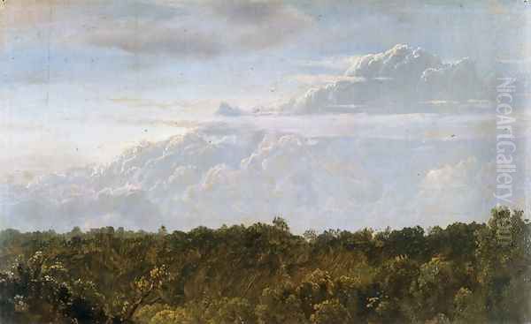 Thunder Clouds, Jamaica Oil Painting by Frederic Edwin Church