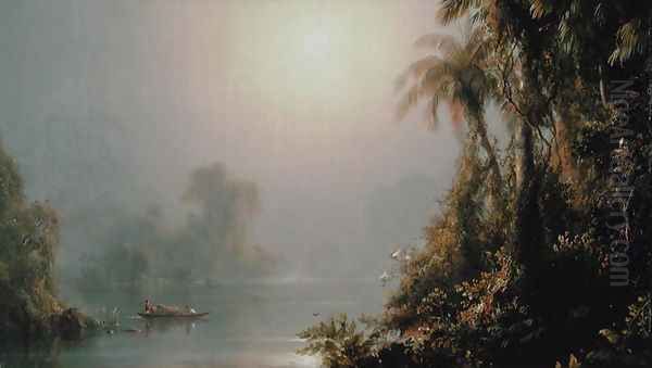 Morning in the Tropics, c.1858 Oil Painting by Frederic Edwin Church