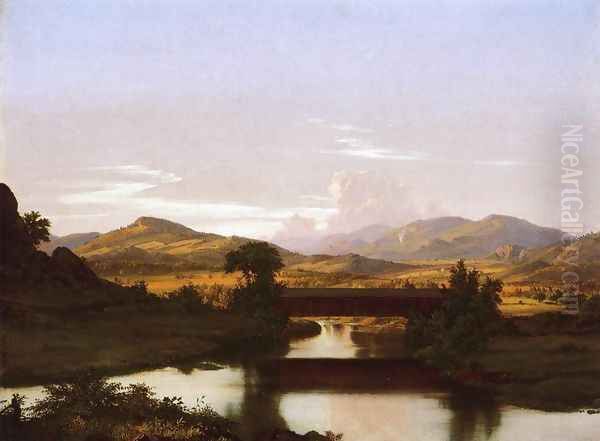 On Otter Creek Oil Painting by Frederic Edwin Church