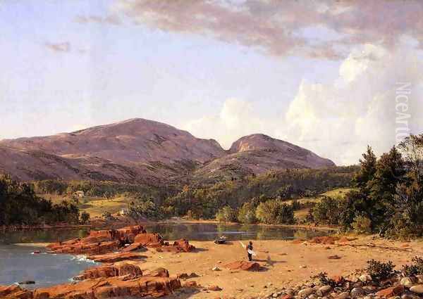 Otter Creek, Mount Desert Oil Painting by Frederic Edwin Church