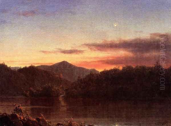 The Evening Star Oil Painting by Frederic Edwin Church