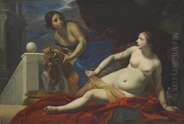 The Bath Of Bathsheba Oil Painting by Jan De Bray