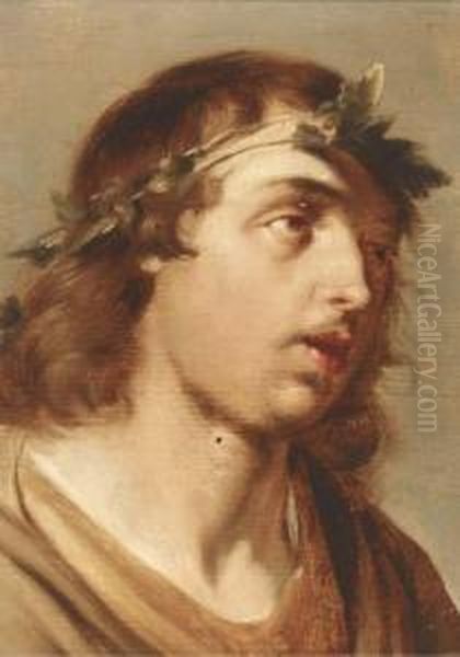 Bacchus Oil Painting by Salomon de Bray