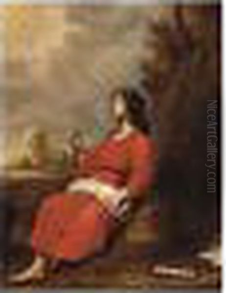 Saint John The Evangelist Oil Painting by Salomon de Bray