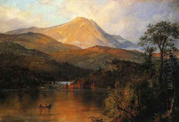 Mount Katahdin I Oil Painting by Frederic Edwin Church