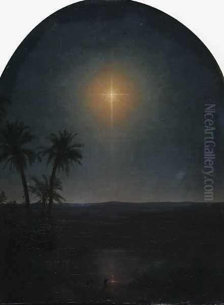 The Star in the East Oil Painting by Frederic Edwin Church