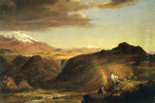 South American Landscape III Oil Painting by Frederic Edwin Church