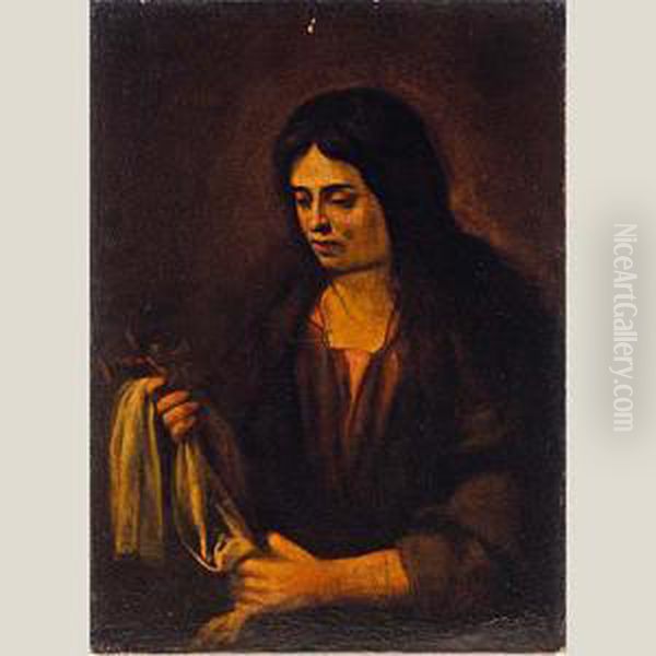 Maria Magdalena Oil Painting by Pedro de Camprobin