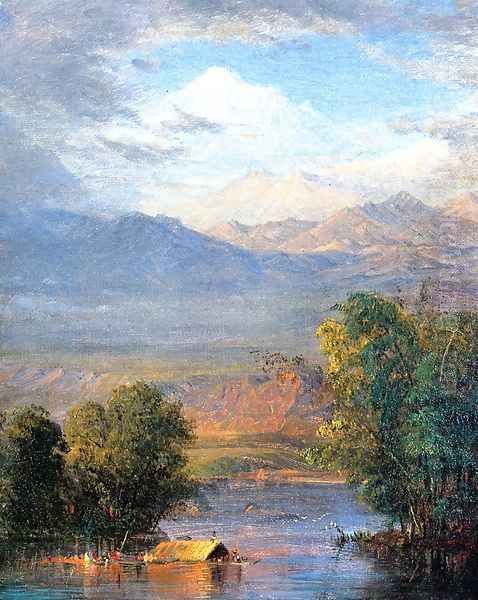 The Magdalena River, Equador Oil Painting by Frederic Edwin Church