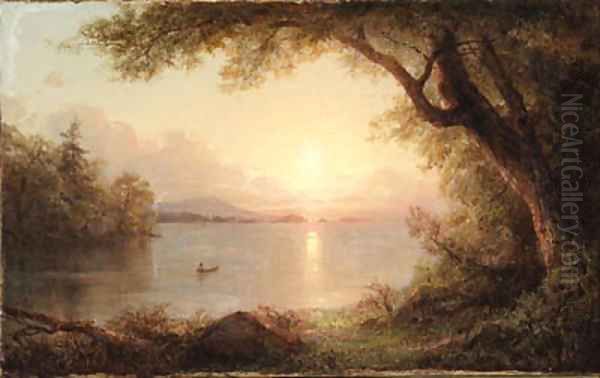 Untitled Oil Painting by Frederic Edwin Church