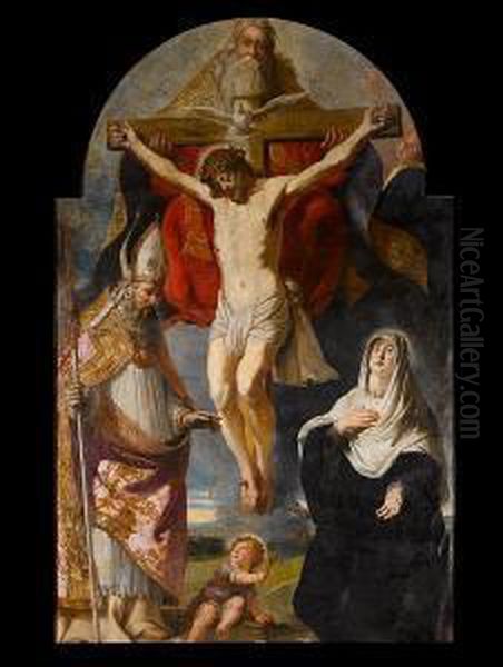 The Crucifixion Oil Painting by Gaspar De Crayer