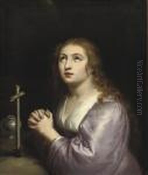 The Penitent Magdalen Oil Painting by Gaspar De Crayer