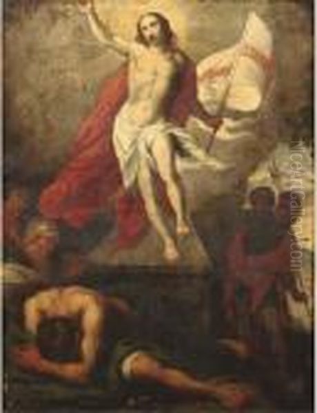 The Resurrection Of Christ Oil Painting by Gaspar De Crayer