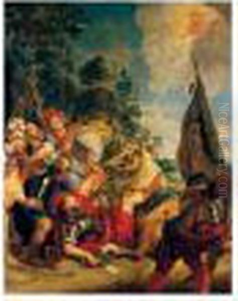 The Conversion Of Saul Oil Painting by Gaspar De Crayer