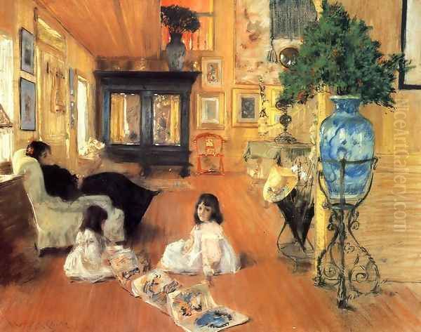 Hall At Shinnecock Oil Painting by William Merritt Chase