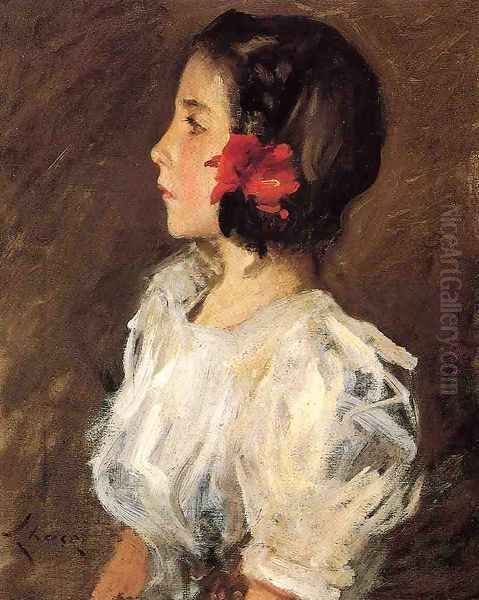 Dorothy2 Oil Painting by William Merritt Chase