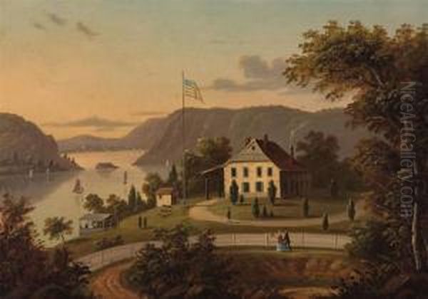 Washington's Headquarters, Newburgh, New York And Oil Painting by Victor DeGrailly