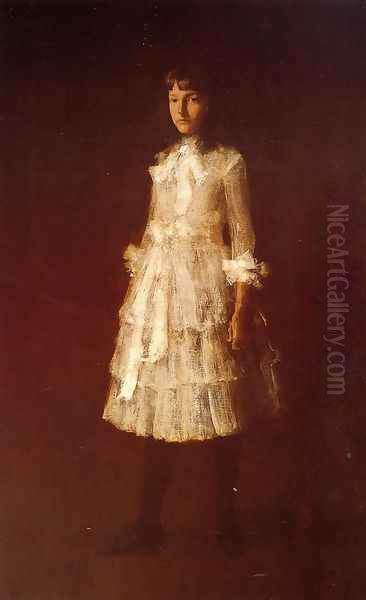 Hattie Oil Painting by William Merritt Chase