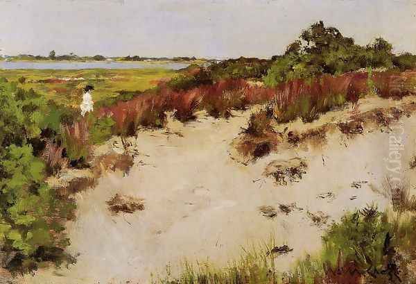 Shinnecock Landscape3 Oil Painting by William Merritt Chase