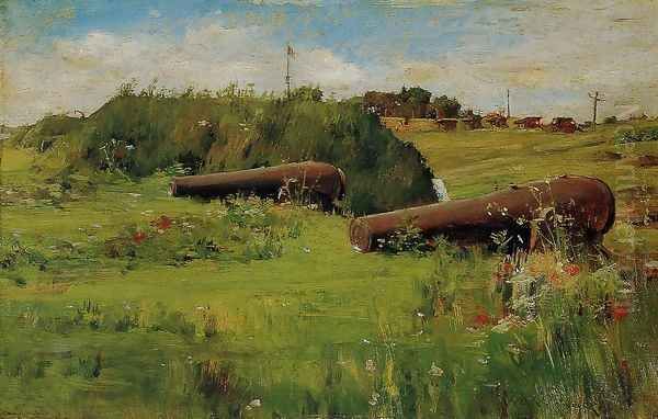 Peace Fort Hamilton Oil Painting by William Merritt Chase