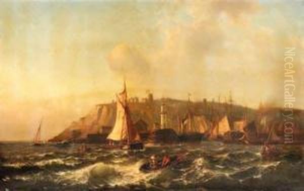 English Harbor
Oil On Canvas Oil Painting by Mauritz F. H. de Haas