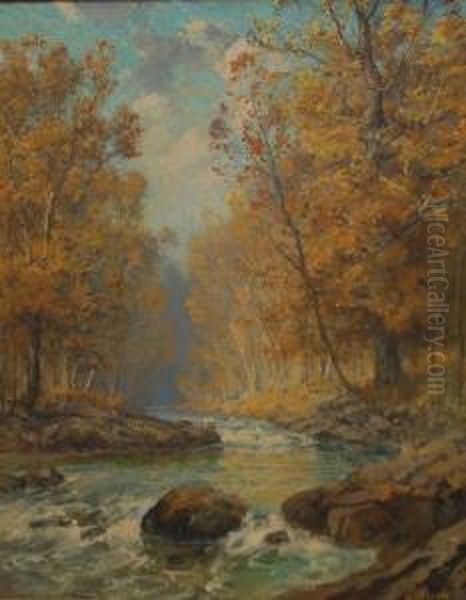 Landscape Oil Painting by Franklin De Haven