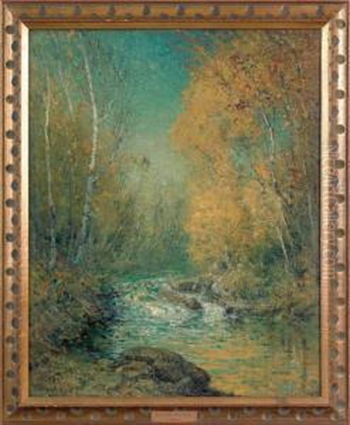 Autumn Reverie Oil Painting by Franklin De Haven