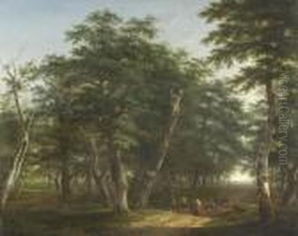 Route Dans Un Paysage Oil Painting by Willem de Heusch