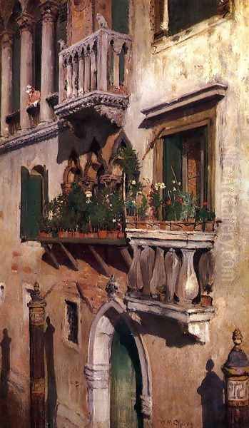 Venice Oil Painting by William Merritt Chase