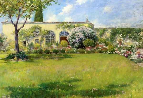 The Orangerie Oil Painting by William Merritt Chase