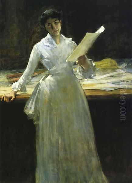 Memories Oil Painting by William Merritt Chase