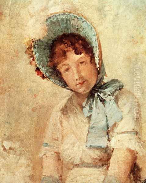 Portrait Of Harriet Hubbard Ayers Oil Painting by William Merritt Chase