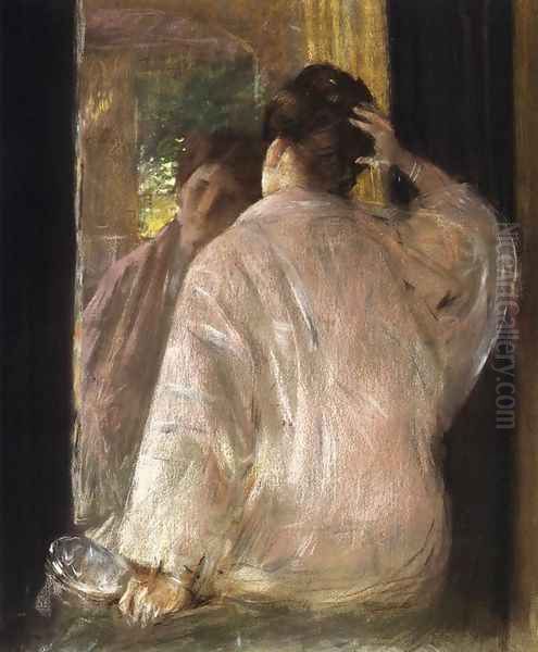 Dorothy Oil Painting by William Merritt Chase